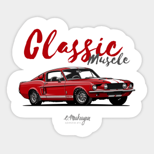 Mustang GT500 Sticker